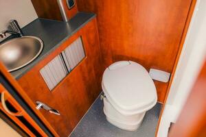 Camper RV Toilet Bathroom photo