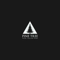 pine tree logo vector