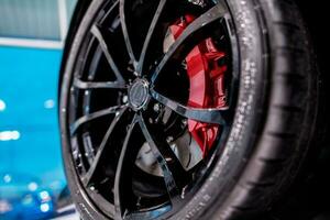 Black Alloy Wheel photo