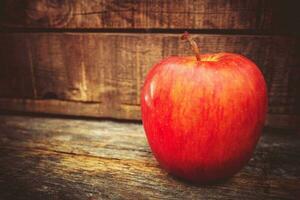 Tasteful Red Apple photo