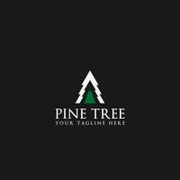 pine tree logo vector