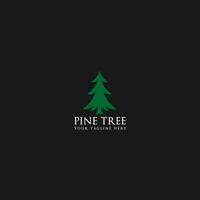 pine tree logo vector