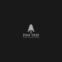 pine tree logo vector