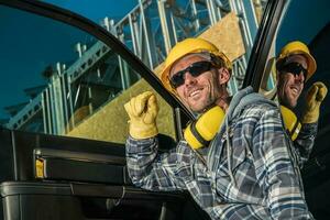 Happy Construction Contractor photo