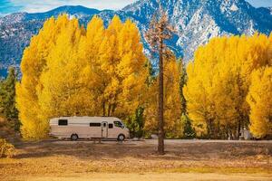 Motorhome RV in California photo