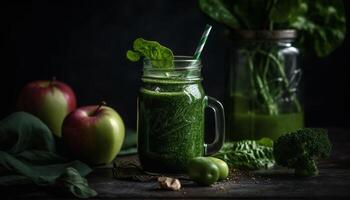 refrescante verano comida orgánico vegetariano gastrónomo zalamero con sano ingredientes generado por ai foto