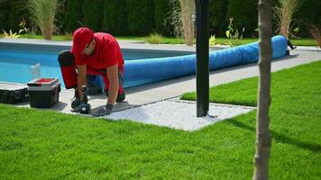 Composite Swimming Pool Deck Building video