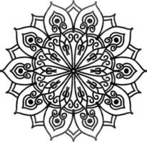 mandala art design illustration vector