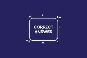 correct answer  vectors, sign, level bubble speech correct answer vector