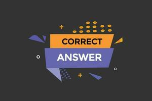 correct answer  vectors, sign, level bubble speech correct answer vector