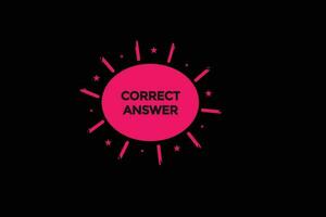 correct answer  vectors, sign, level bubble speech correct answer vector