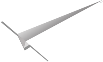 negocio éxito, papel avión blanco volador. puesta en marcha. creativo idea. png