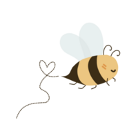 Cute honey bee png