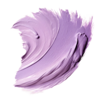 Eye shadow purple stain matte texture isolated on tranparent background. png