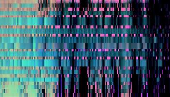 Pixelated abstract modern pattern on computer monitor backdrop , photo