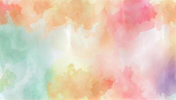 Multi colored abstract backdrop painted with vibrant watercolors , photo