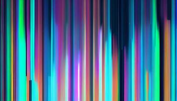 Abstract pattern backdrop with multi colored neon lighting , photo
