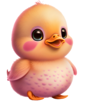 baby duck isolated, png