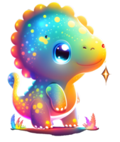 glowing baby dragon, png