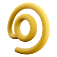 3d Rendern Post. Email Symbol. 3d machen Nachricht, Sozial Email Symbol. png