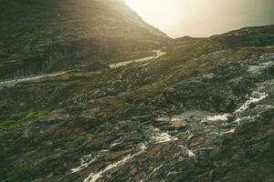 Alpine Road in South West Norway photo