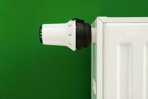 Thermostatic Radiator Valve Close Up photo