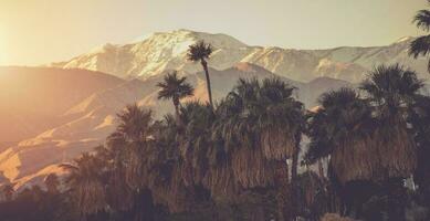 Palm Springs California Panoramic Landscape photo