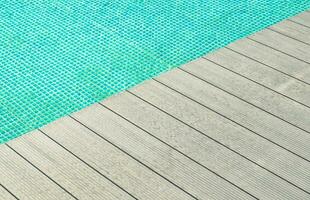 Composite Made Swimming Pool Front Deck photo