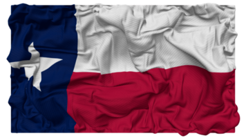 Etat de Texas drapeau vagues avec réaliste bosse texture, drapeau arrière-plan, 3d le rendu png