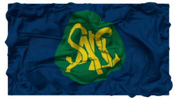 sydlig afrikansk utveckling gemenskap, sadc flagga vågor med realistisk stöta textur, flagga bakgrund, 3d tolkning png