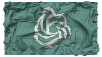 chatgpt openai Flagge Wellen mit realistisch stoßen Textur, Flagge Hintergrund, 3d Rendern png