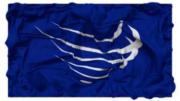 Unión de sur americano naciones, unasur bandera olas con realista bache textura, bandera fondo, 3d representación png