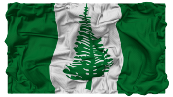 Territory of Norfolk Island Flag Waves with Realistic Bump Texture, Flag Background, 3D Rendering png