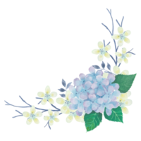 blomma bukett, blommig klämma konst element transparent bakgrund png