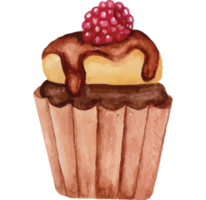 cupcake, fe- kaka klämma konst element transparent bakgrund png