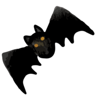 Halloween chauve souris agrafe art élément transparent Contexte png