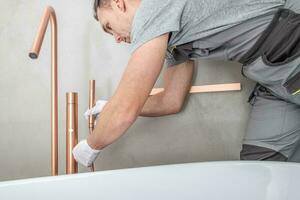 Bathroom Bathtub Installation photo