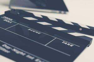 Movie Production Clapperboard photo