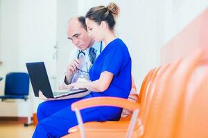 Hospital Staff at Work photo