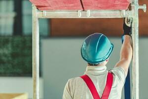 Workers Safety on Scaffolding photo