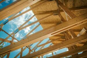 Wooden Roof Structure photo