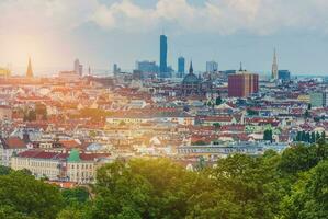 Downtown Vienna Austria photo