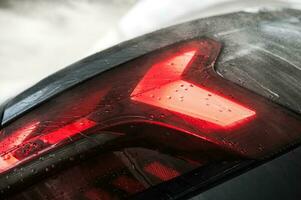 Luxury Car Rear Lights photo