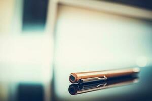 Executive Desk and Pen photo