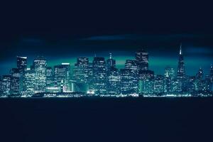 San Francisco Blue Skyline photo