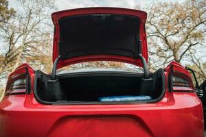 Modern Full Size Car Trunk photo