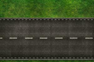 Road From Above Illustration photo