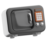 kitchenware microwave illustration 3d png