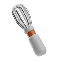 utensili da cucina frusta illustrazione 3d png