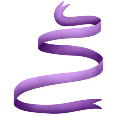 Purple Ribbon PNGs for Free Download